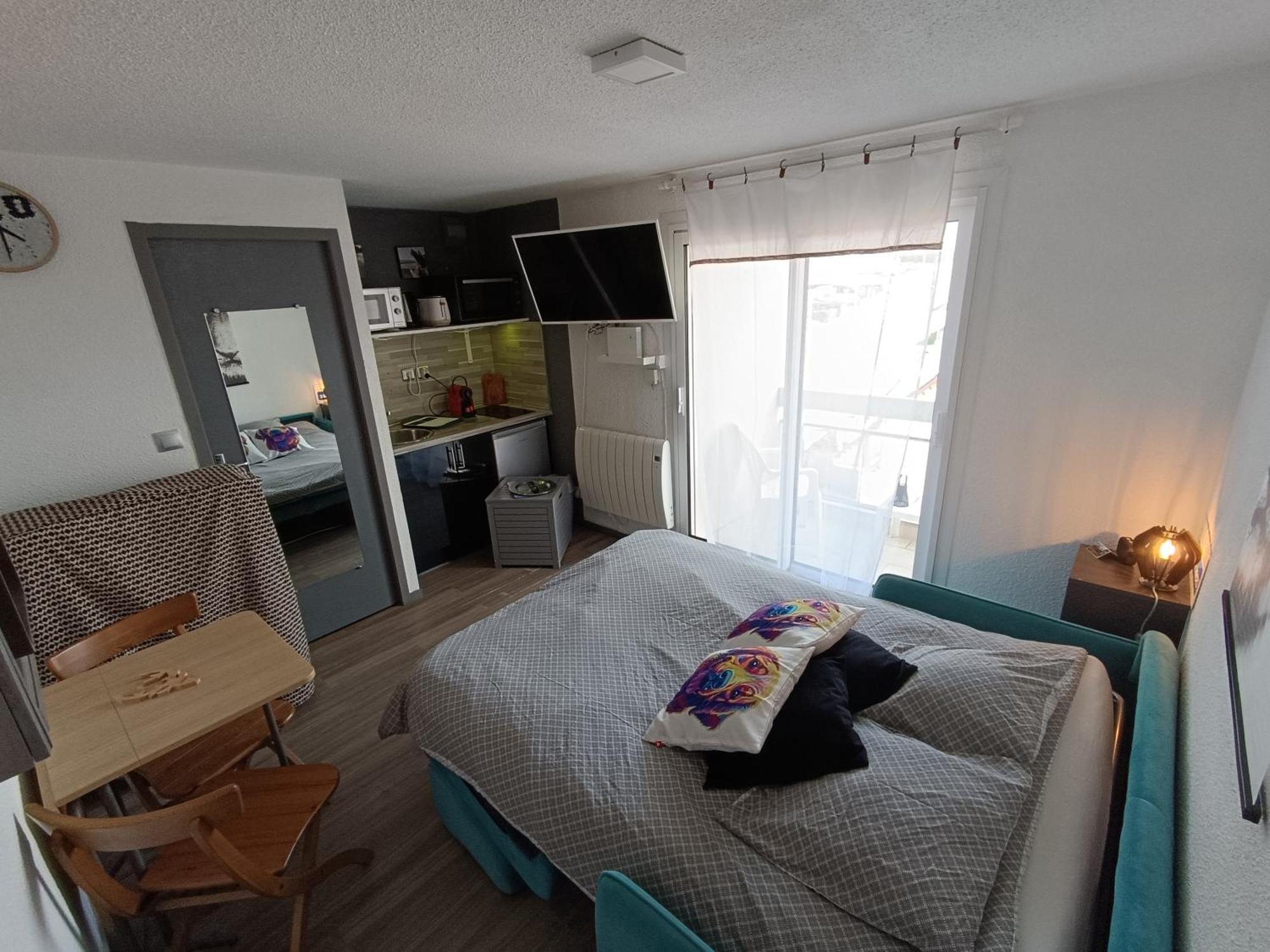 Chez Lilie, Studio Cosy Classe 2 Etoiles Plage De Stella Cucq Exterior foto